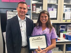 Mission and Values Compassion Award Allison