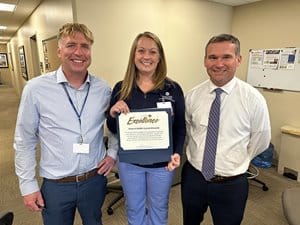 Mission and Values Vision Award Crystal