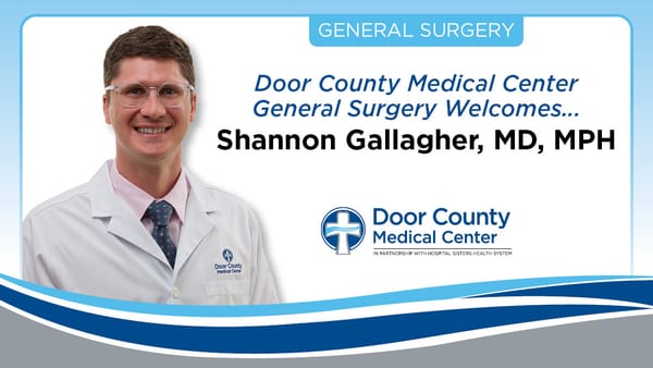 Door County Medical Center Welcomes Dr. Shannon Gallagher to General Surgery